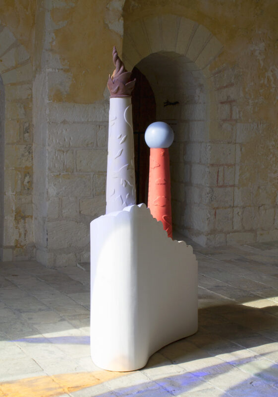 Les brulants pisciformes, sculpture 2023 
